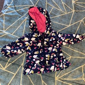 Baby girl bomber jacket size 0-3 months